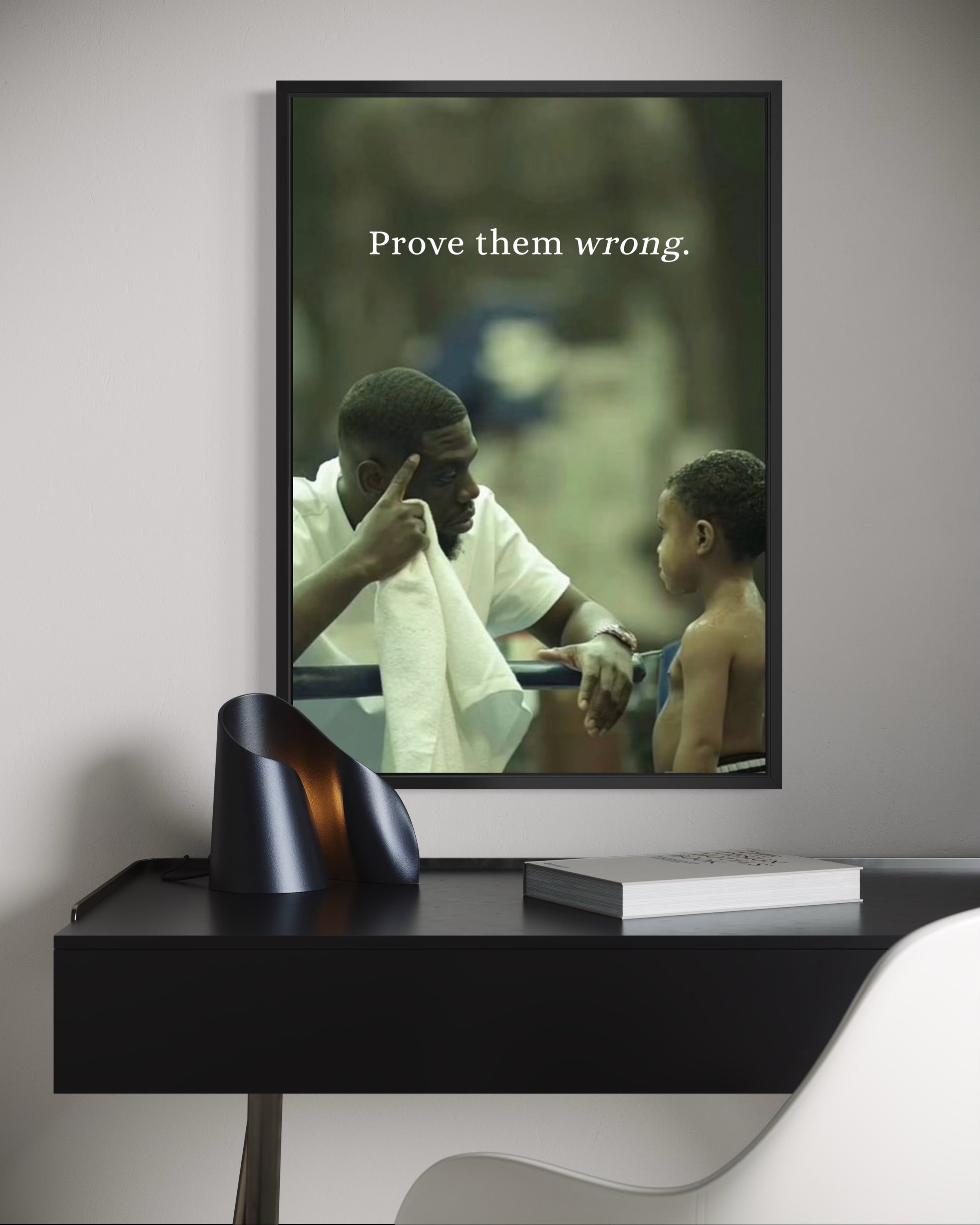 "Prove Them Wrong" Motivational Paper Poster