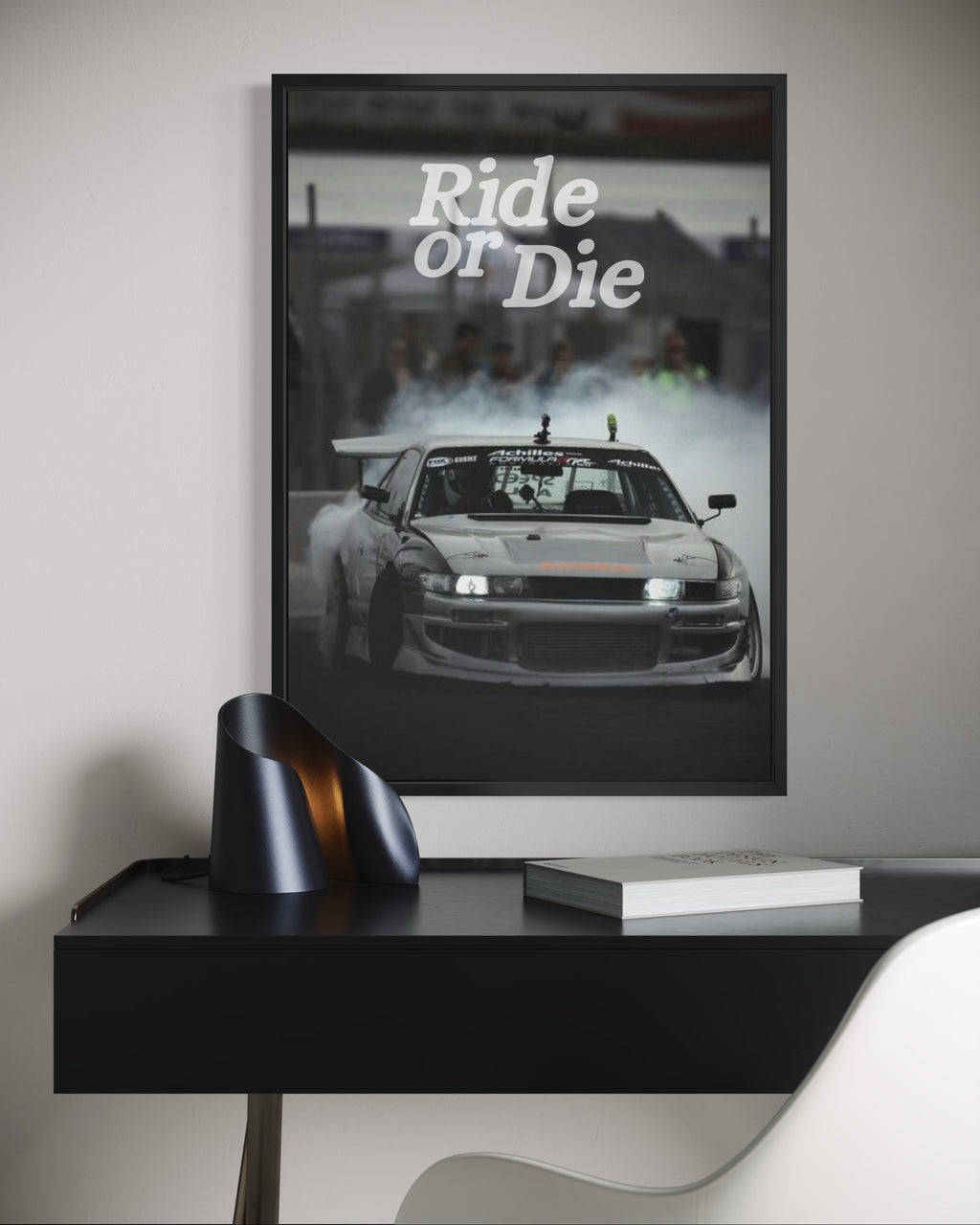 Ride Or Die Car Paper Poster