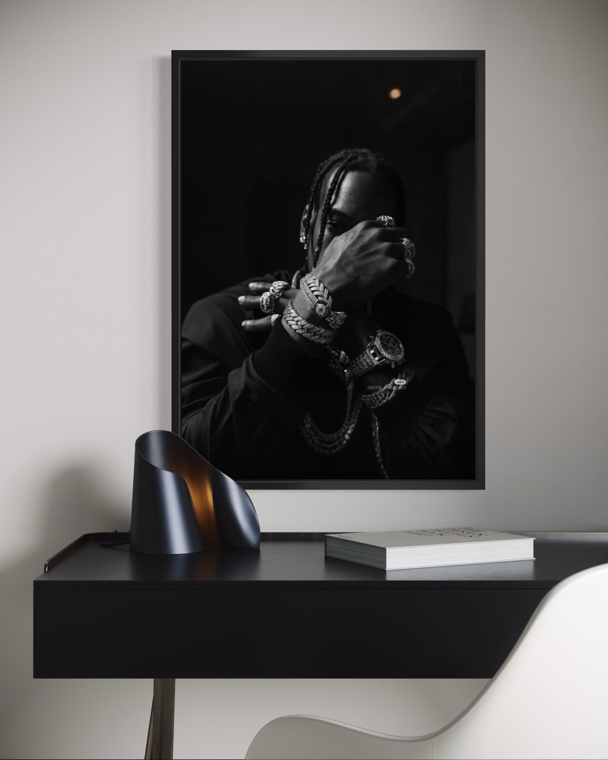Travis Scott Paper Poster