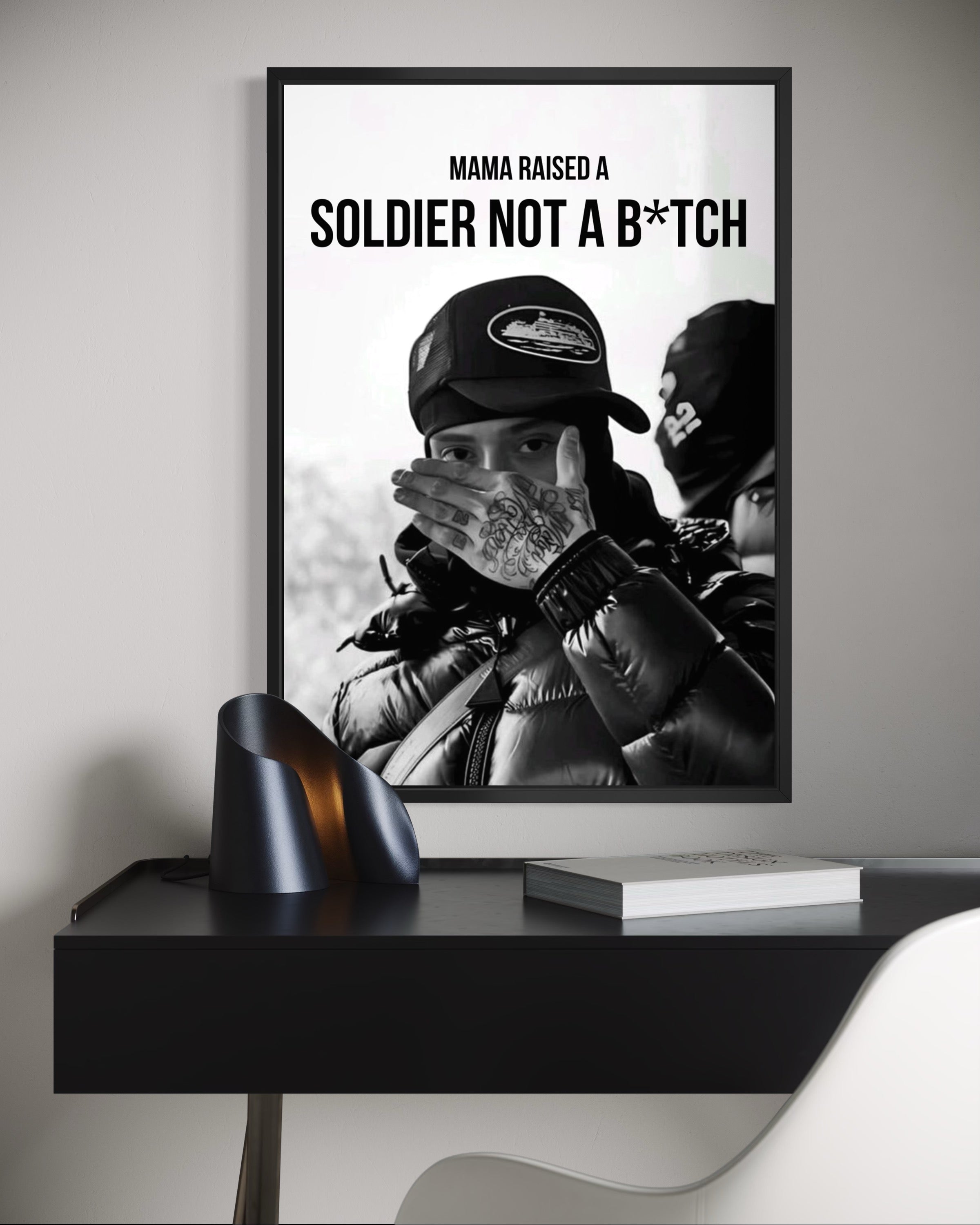 Central Cee Motivational Paper Poster